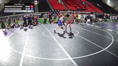 145 lbs Jeremiah Williamson, Nevada 2 HS Boys vs Todd Whitescarver, Montana 2 HS Boys
