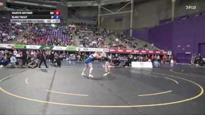 145 lbs Semis & 3rd Wb (16 Team) - Haidyn Snyder, Grand View vs Elise Twait, University Of Providence