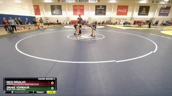 107 lbs Champ. Round 3 - Nico DeSalvo, Immortals Athletic Wrestling Club vs Drake VomBaur, Bear Cave Wrestling