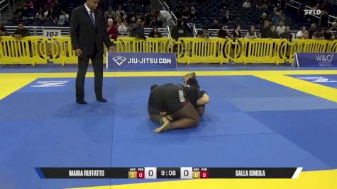 Salla Simola vs Maria Victoria Barboza de Santiago 2025 Pan IBJJF Jiu-Jitsu No-Gi Championship