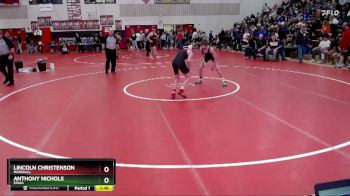 114 lbs Semifinal - Lincoln Christenson, Marshall vs Anthony Nichols, Edina