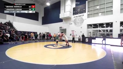 190 lbs 3rd Place Match - Michael Vasselle, Northview vs Jonathan Corona, Santa Barbara