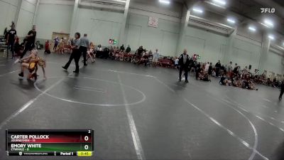 60 lbs Round 1 (6 Team) - Carter Pollock, JOURNEYMEN vs Emory White, CTWHALE