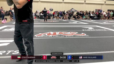 Cyra Eskandari vs Gage Gililland 2025 ADCC Orlando Open/Youth Trials