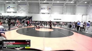 70 lbs 3rd Place Match - Dillion Trevor, Proper-ly Trained vs Coda Cliffo, Grain House Grapplers Wrestling Club