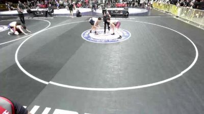 110 lbs 3rd Place Match - Anthony Rodriguez, Jr., Church Boyz Wrestling Club vs Luis Jauregui, Madera Wrestling Club