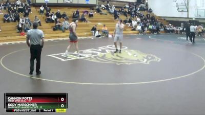 197 lbs Round 1 (6 Team) - Cannon Potts, Minot State (N.D.) vs Kody Marschner, Southwest Minnesota State