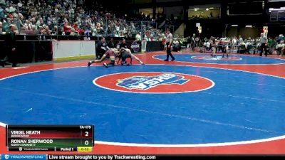 7A-175 lbs Cons. Semi - Virgil Heath, Brookwood vs Ronan Sherwood, North Gwinnett