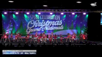 Woodlands Elite - OR - Seal Team 5 [2025 L5 Senior - Large] 2025 Spirit Celebration Christmas Grand Nationals
