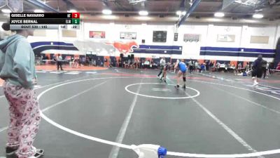 145 lbs Cons. Round 3 - Joyce Bernal, El Monte vs Giselle Navarro, North Torrance