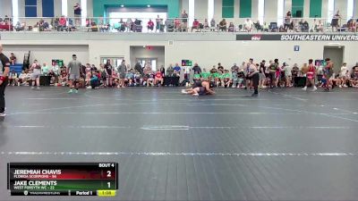 210 lbs Quarterfinals (8 Team) - Jake Clements, West Forsyth WC vs Jeremiah Chavis, Florida Scorpions