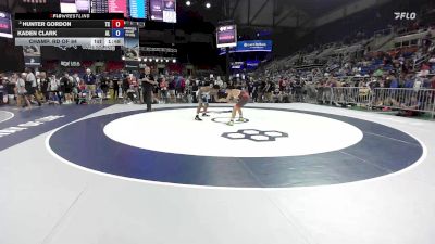 144 lbs Champ. Rd Of 64 - Hunter Gordon, TX vs Kaden Clark, AL