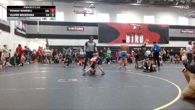 50 lbs Round 4 - Oliver Broersma, Cobra Wrestling Club vs Rowan Waddell, Cobra Wrestling Club