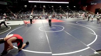 285 lbs Rr Rnd 3 - Riley Hughes, Natrona Colts WC vs Anthony Navarro, Eastside United WC