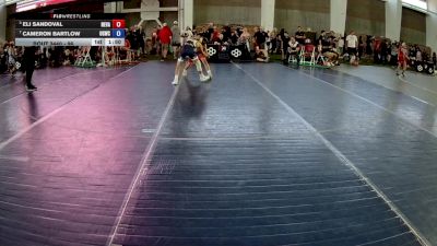 96 lbs Semis - Eli Sandoval, Nevada vs Cameron Bartlow, USA Gold Wrestling Club