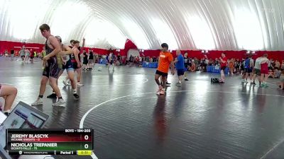 194-203 lbs Round 3 - Jeremy Blascyk, WCAABE Knights vs Nicholas Trepanier, Oconto Falls