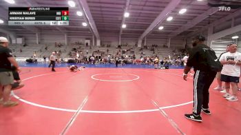 120 lbs Rr Rnd 3 - Armani Malave, Indiana Outlaws Gray vs Kristian Beres, Estebuilt WC