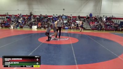 126 lbs Round 3 - Keanu Anderson, Jasper vs Charles Boyd, Auburn