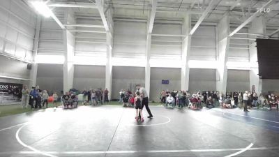 69 lbs Champ. Round 1 - Jaxson Kielkowski, Cougars Wrestling Club vs Kamdyn Horne, Stinger Wrestling