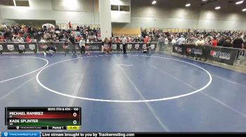 160 lbs Round 2 - Kade Splinter, WI vs Michael Ramirez, IA