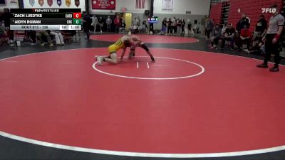 138 lbs Cons. Round 3 - Aidyn Roman, CR Kennedy vs Zach Luedtke, Cardinal Community