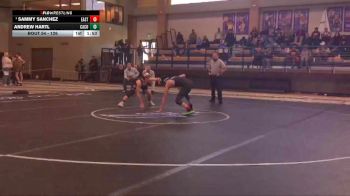 126 lbs Quarterfinal - Sammy Sanchez, Cheyenne East vs Andrew Hartl, Campbell County