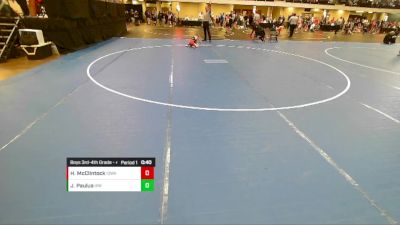 Boys 3rd-4th Grade - 49 Champ. Round 1 - Jack Paulus, Immortal Athletics WC vs Haze McClintock, Iowa