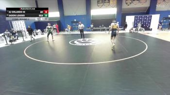 133 lbs Cons. Round 2 - AJ Orlando III, Averett vs Jason Louiso, Wilmington