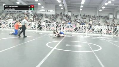 107 lbs Round Of 128 - Nollan Thomas, CT vs Jade Wilson, KS