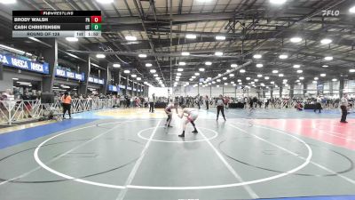 120 lbs Round Of 128 - Brody Walsh, PA vs Cash Christensen, UT