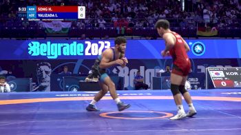 61 kg Qualif. - Hyeonsik Song, Korea vs Intigam Valizada, Azerbaijan