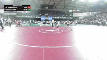 Boys 4A 190 lbs Cons. Semi - Jack Hendricks, Mt. Si vs Ethan Harvey, Mead