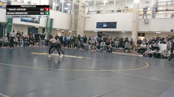 125 lbs Champ. Round 2 - Isaiah Brewster, McDaniel vs Malik Asfour, Eastern