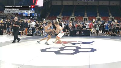 120 lbs Cons. Rd Of 64 - Trevor Eggleston, New York vs Connor Collins, Illinois