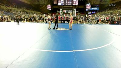 140 lbs Round Of 64 - Brynn Brower, MI vs Danika Crumrine, WY