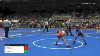 70 lbs Prelims - Gannon Wilson, Team Tulsa vs Pedro Pena, Tucson Cyclones