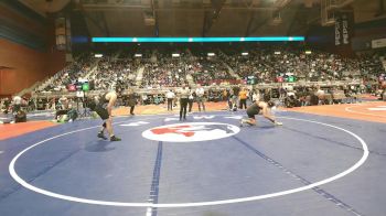 4A-190 lbs Champ. Round 1 - Josiah Garcia, Cheyenne East vs Carsten Scholl, Central