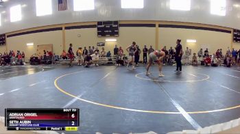 126 lbs Cons. Semi - Adrian Origel, Unattached vs Seth Aubin, Hobart Wrestling Club