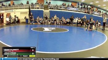 140 lbs Round 2 (4 Team) - Jonah Strain, Franklin Community vs Grant Plunkett, Noblesville