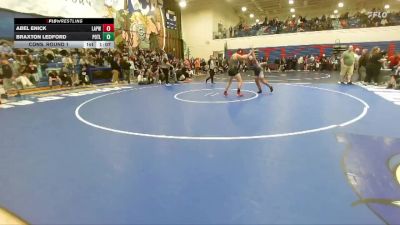 190 lbs Cons. Round 1 - Braxton Ledford, Potlatch vs Abel Enick, Lapwai