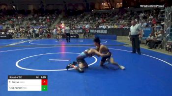 101 lbs Prelims - Syhire Roosa, Prodigy WC vs Presden Sanchez, MWC Wrestling Academy