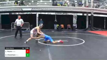 99 lbs Consolation - Liam Hayes, Hudson Valley vs David Khodzhaev, Willpower WC