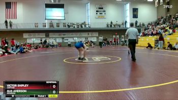 150 lbs Semifinal - Gus Amerson, Newberg vs Victor Shipley, Century