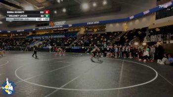 115 lbs Champ. Round 1 - Delaney Locke, Basehor-Linwood HS vs Emma Schmitt, Charles City