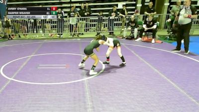 60 lbs Semifinal - Avery O'Hara, F.l.o.w. vs Harper Weaver, All I See Is Gold Academy