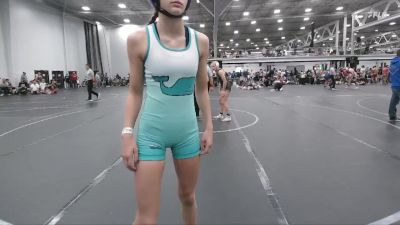 102 lbs Round 3 (6 Team) - Isla Silva, PA West Black vs Elsa Scott, CTWHALE