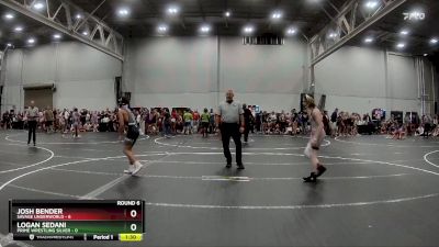 106 lbs Round 6 (8 Team) - Josh Bender, Savage Underworld vs Logan Sedani, Prime Wrestling Silver