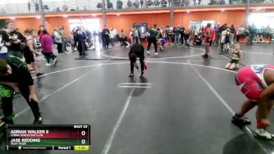 Round 2 - Jase Redding, Team Tiger vs Adrian Walker Ii, Cobra Wrestling Club