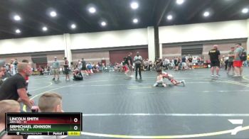 62 lbs Round 2 (6 Team) - Lincoln Smith, ARES Red vs SirMichael Johnson, Alpha Elite