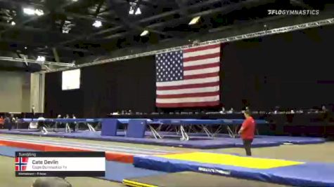 Cate Devlin - Tumbling, Eagle Gymnastics TX - 2021 USA Gymnastics Championships